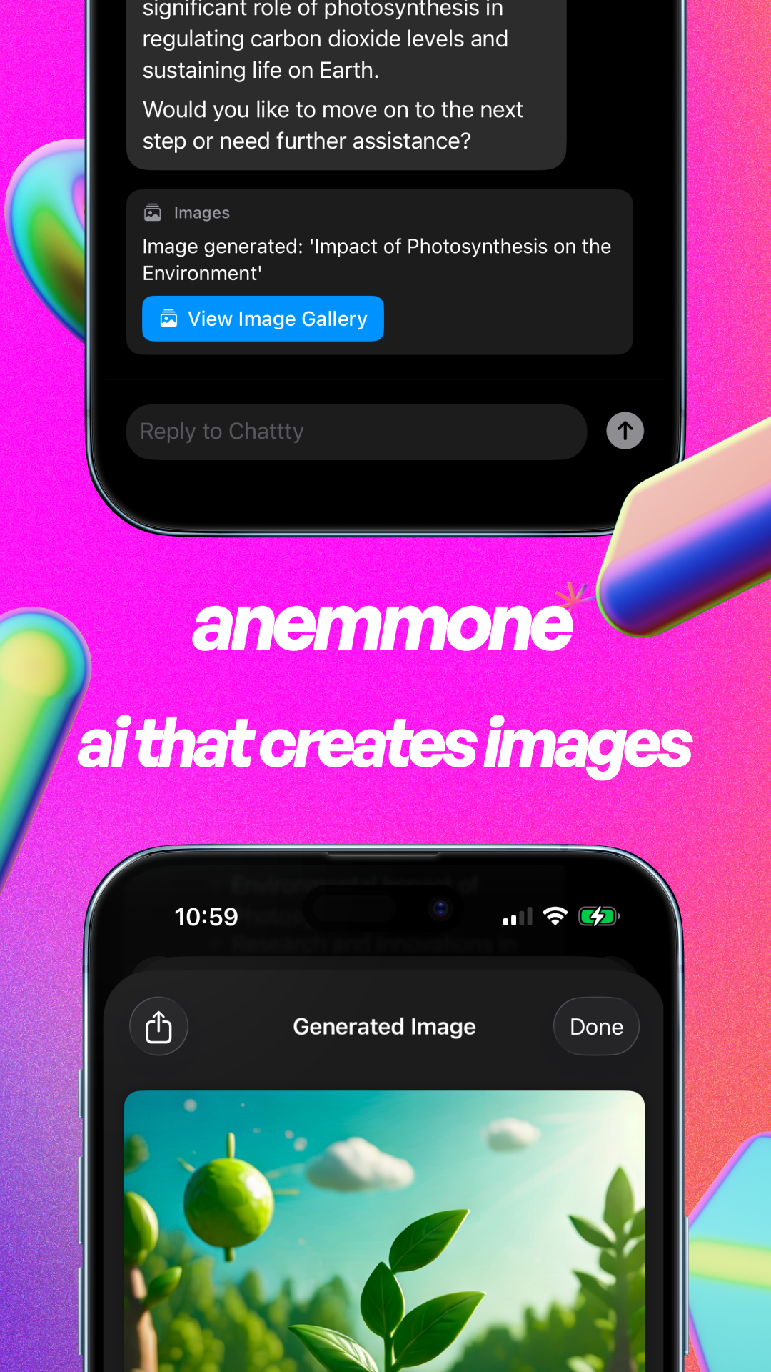 anemmone Features Screenshot